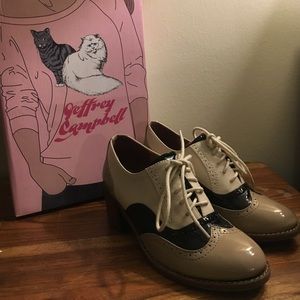 Jeffrey Campbell Williams Taupe & Black